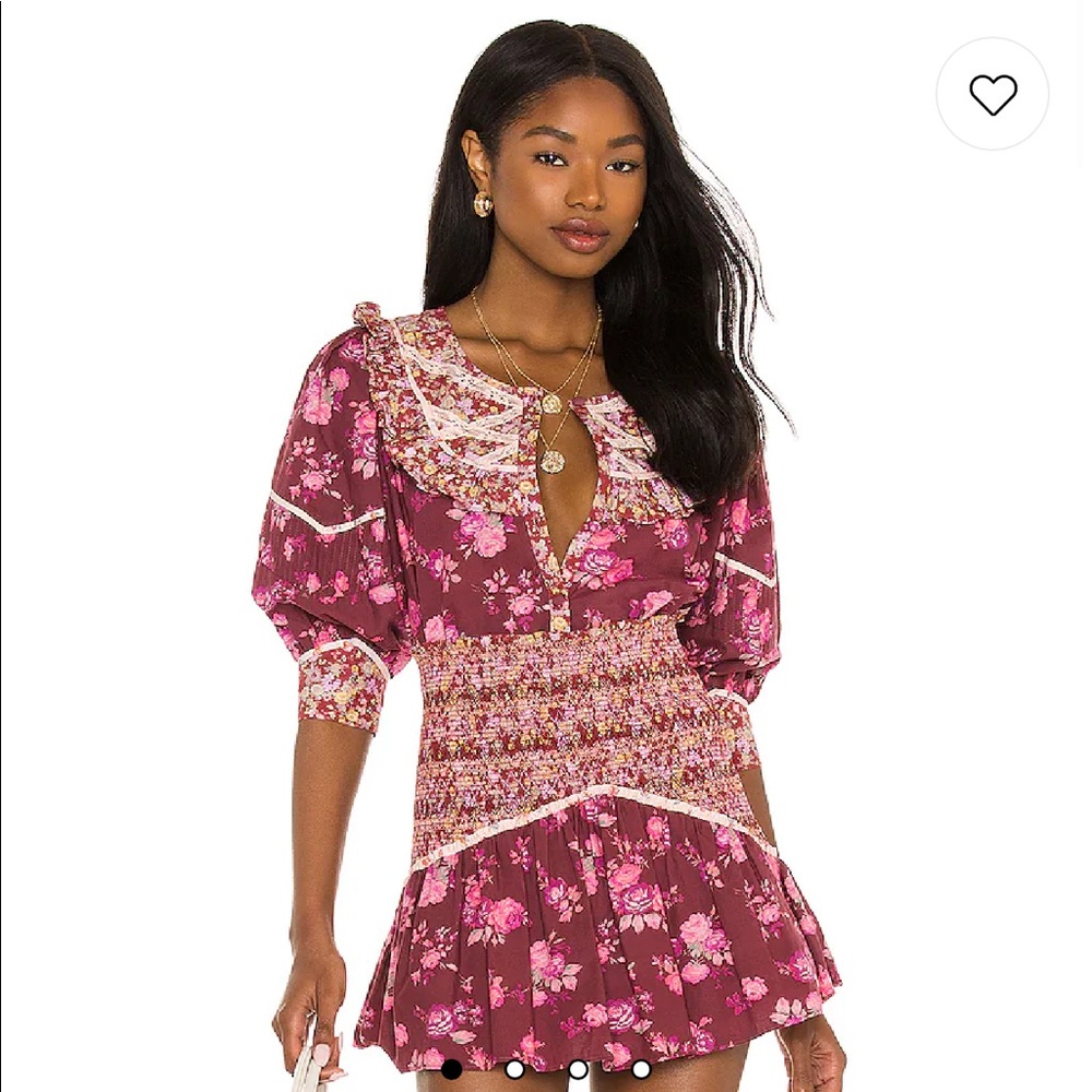 LoveShackFancy X Revolve Morrison Top size small